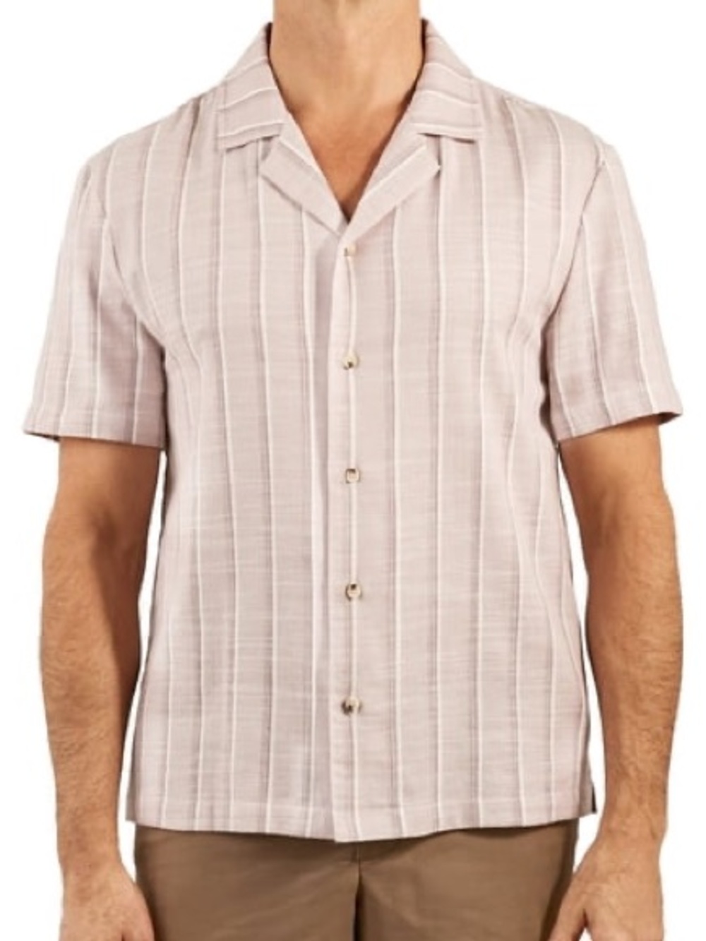 Sperry Camp Collar Textured Shirt